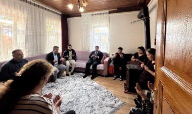 Gökçeada Kaymakamı Osman Acar’dan taziye ziyaretleri